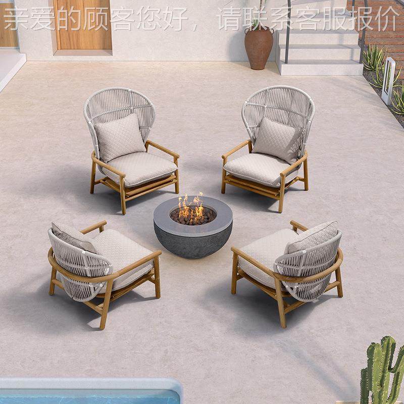 户外柚木院沙发室庭露台休闲阳外台椅沙藤发实木组990合露天高背,住宅家具,户外沙发,淘宝优惠券,粉丝福利购,淘宝优惠卷