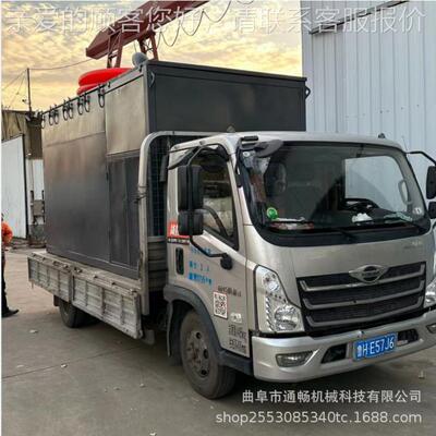 配一套自卸车用电厂清灰机备设 灰负压IVI型吸车方箱体式吸灰机