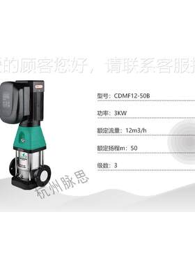 /含M税13%/森川 CDF20频-50B 多永619磁变立式级泵