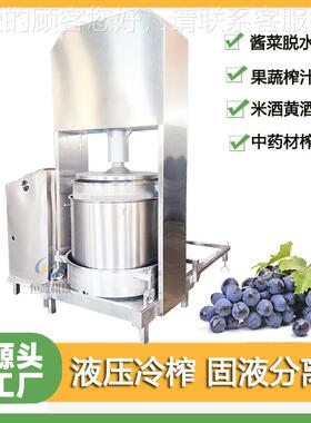大型生姜取汁TXO过滤榨汁压压榨机 口姜汁萃取过滤榨机 出大蒜榨