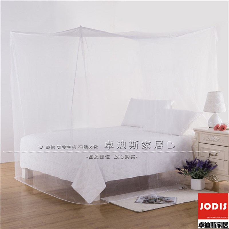 2021新款无门k方形顶蚊帐家用拼接炕床宿舍简约免支架安装老式四