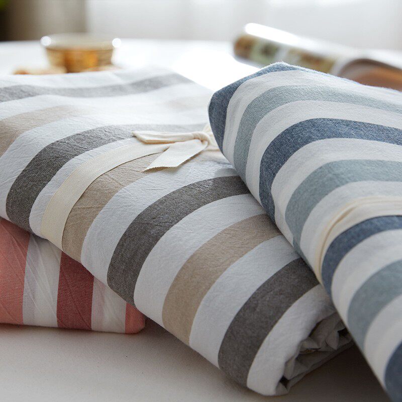 水洗棉被套单件1.5m全棉1.8x2.0米纯棉单双人200x230被罩