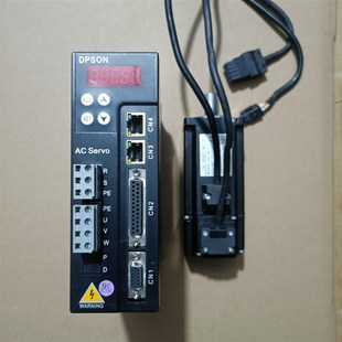 机无忧 装 为驱动 成色95新 德普信伺服电机400w脉冲