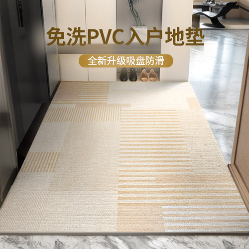 入户门地垫门口地毯进门除尘耐脏pvc可擦免洗2024新款门垫可裁剪