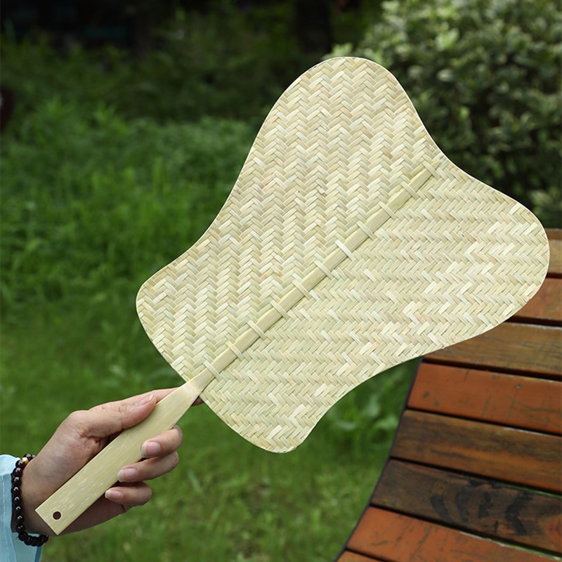 精编芭蕉扇 天然手工竹编扇子 田园风古典老式大蒲扇草编夏季随身