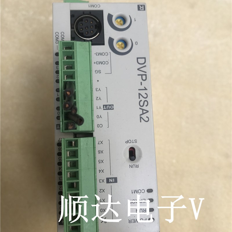 台达PLC SA2系列 DVP12SA211R 功能完好 图片实拍 现货质量保证V