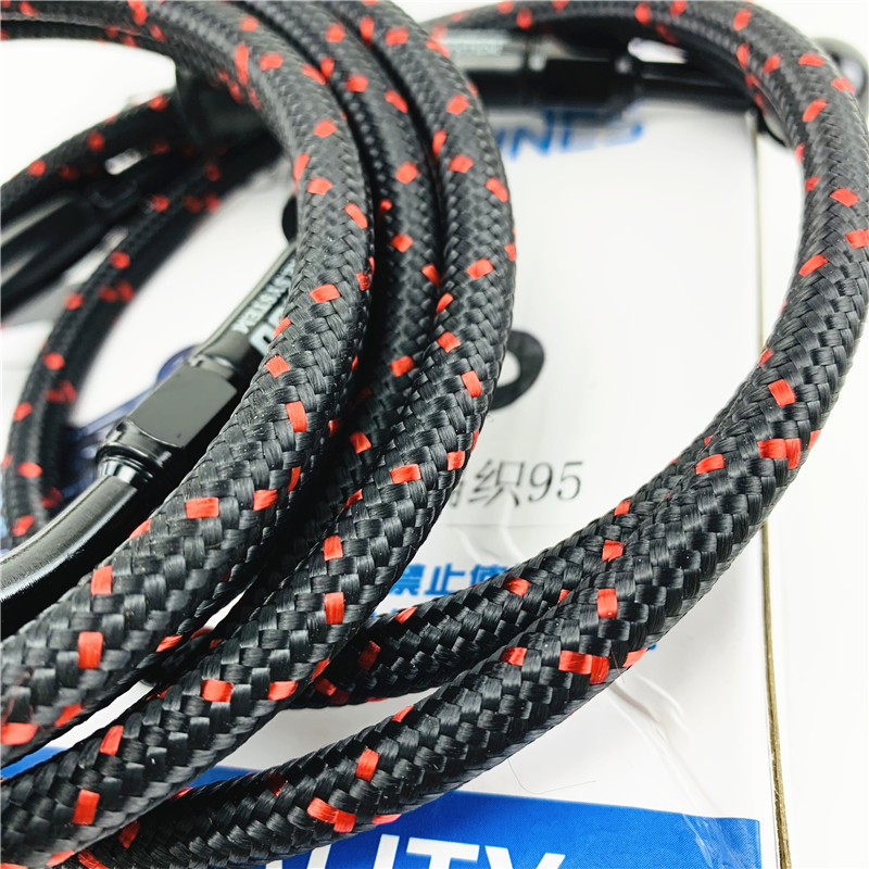 佛95/220前后 编织油管钢喉电摩小牛小龟鬼火刹车油管改装009