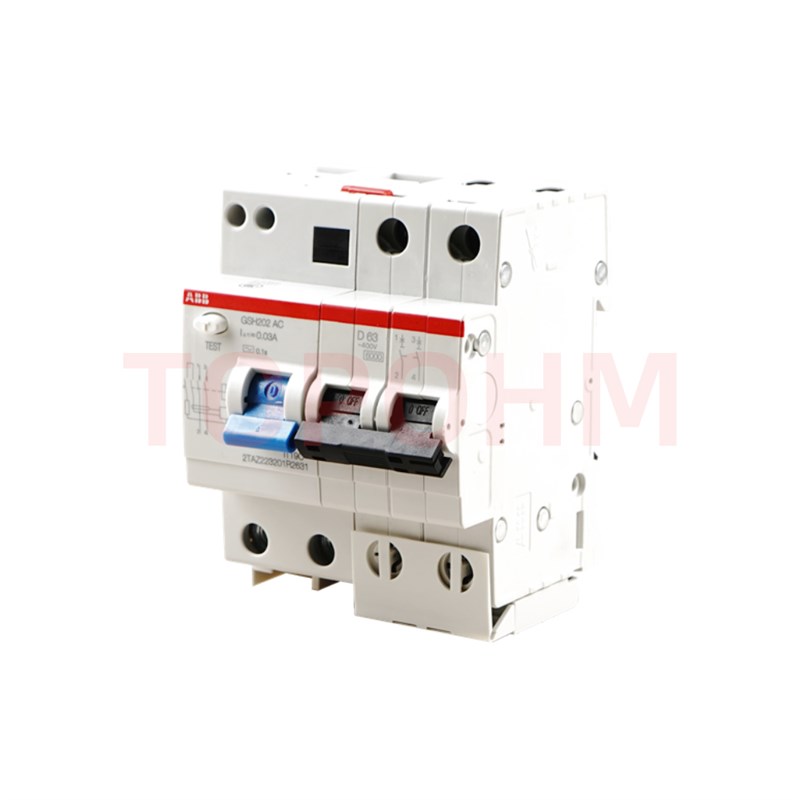 AGS200漏电保护器2P3P4P空开C型6A102A40A63A微断AP100mA