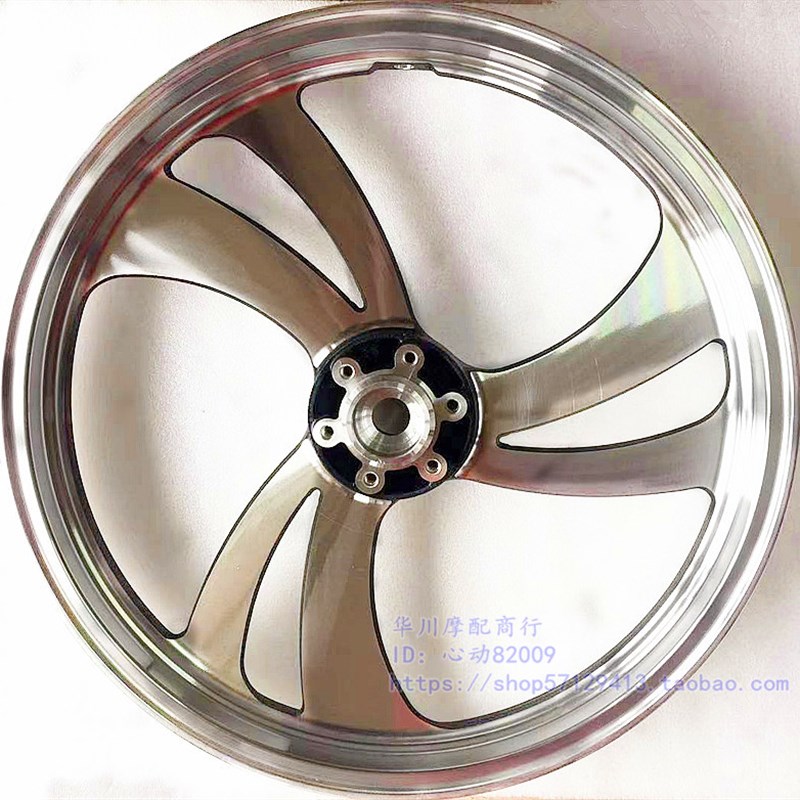 适用美式太子GZ125SGZ150-A-E 前后铝轮 前后钢圈轮毂轮圈