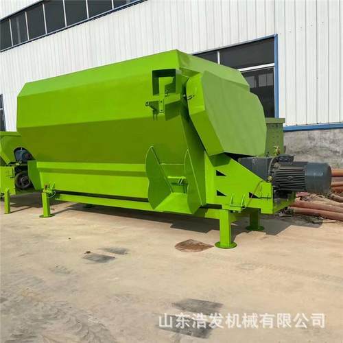 卧式带称重日粮拌草机养牛场tmr电动混草机双轴液压开仓式搅拌机
