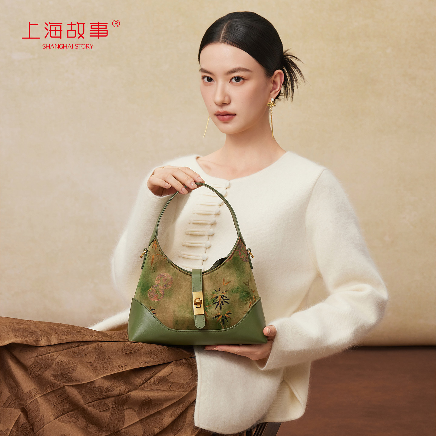 2026新款香云纱提花真皮手提托特女包单肩斜挎包母亲节送长辈礼品,箱包皮具/热销女包/男包,通用款女包,淘宝优惠券,粉丝福利购,淘宝优惠卷