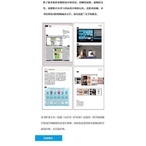 【正版书】 国际经典交互设计教程:界面设计 David Wood(大卫·伍德) 编著,孔祥富 译 电子工业出版社