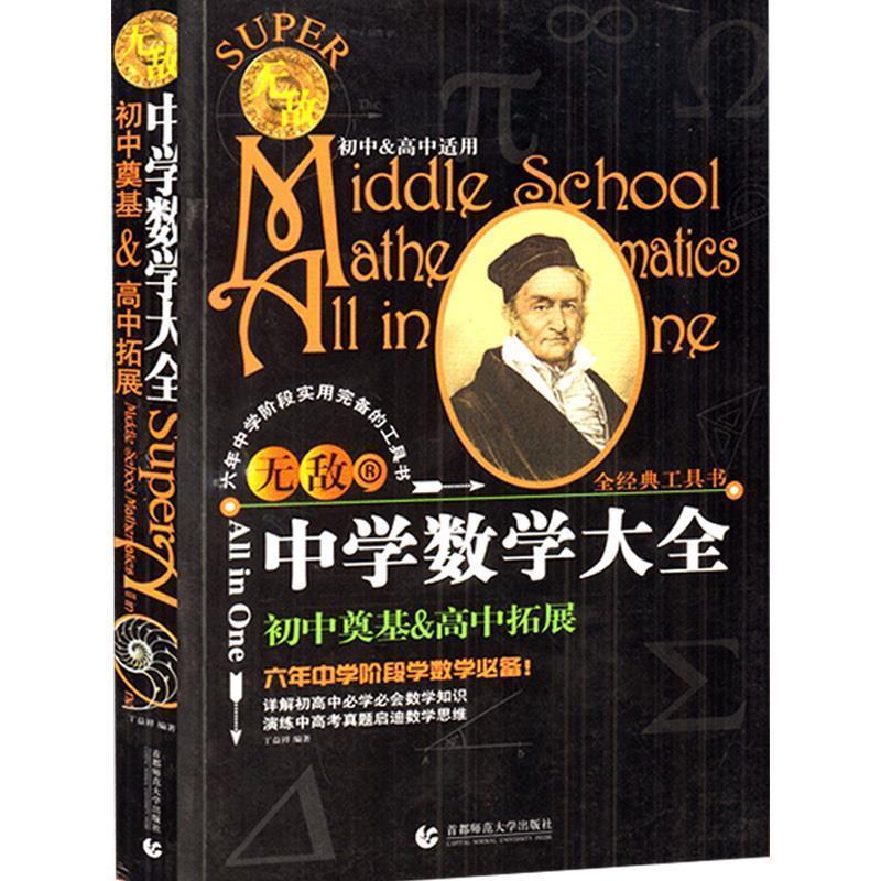 【正版书】 中学数学大全 丁益祥 首都师范大学出版社