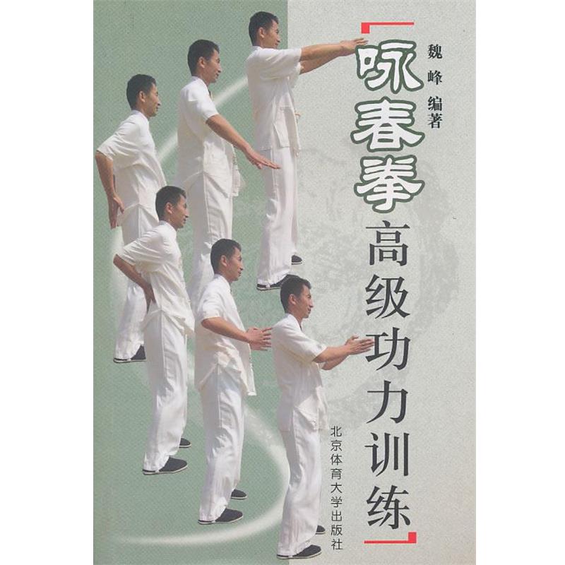 【正版书】 咏春拳功力训练 魏峰 编著 北京体育大学出版社