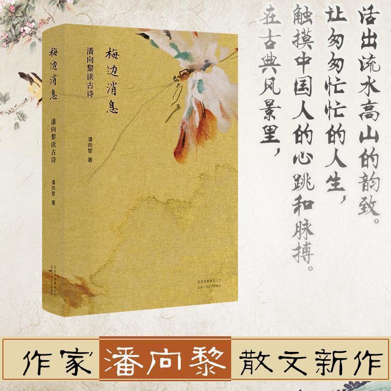 【正版书】 梅边消息:潘向黎读古诗 潘向黎 著 北京十月文艺出版社