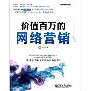 【正版书】 价值百万的网络营销 张书乐 著 电子工业出版社