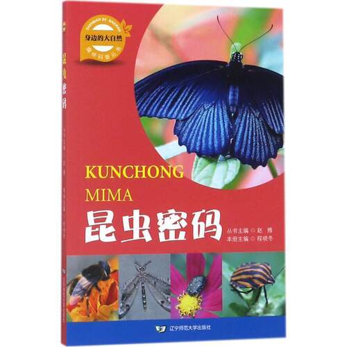【正版书】 昆虫密码 程晓冬 分册主编,赵博 丛书主编 辽宁师范大学出版社