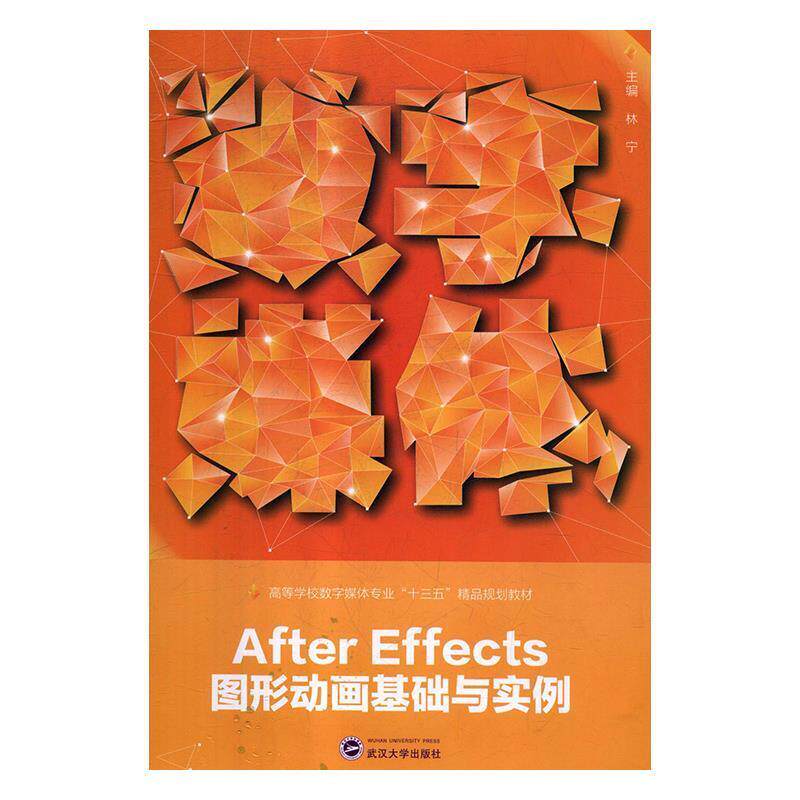 【正版书】 After Effects图形动画基础与实例 林宁 编 武汉大学出版社