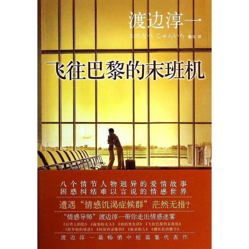【正版书】 飞往巴黎的末班机 渡边淳一著 北京联合出版公司出版社