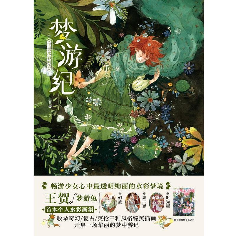 【正版书】 梦游纪:王贺水彩画集 王贺 湖南美术出版社