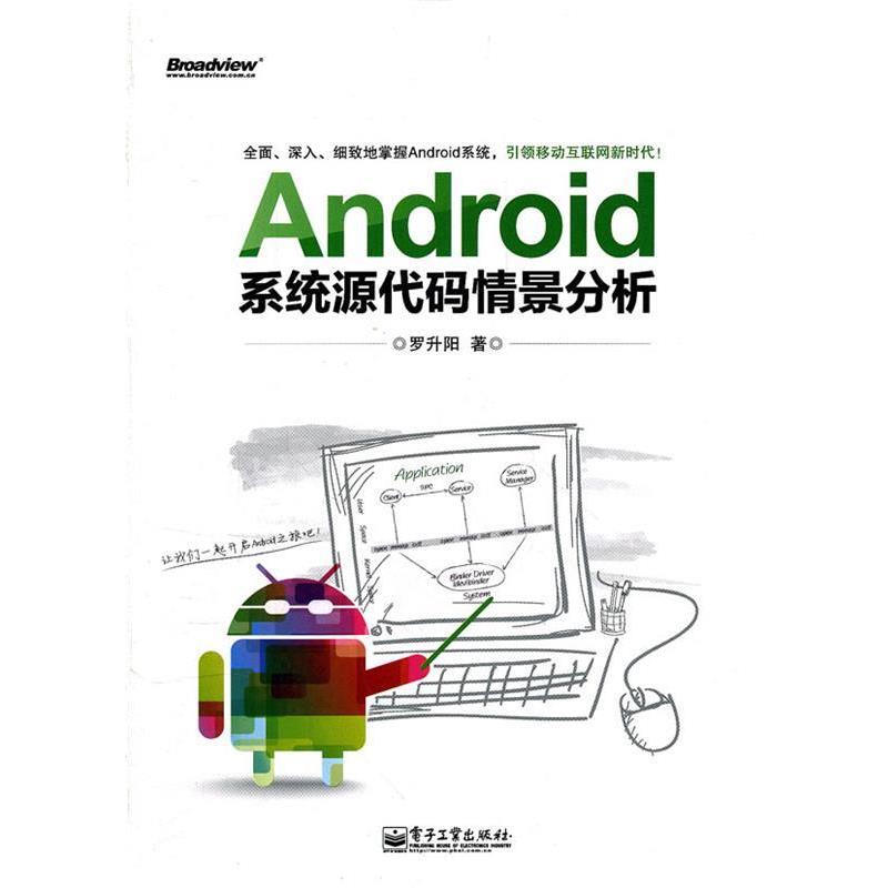 【正版书】 Android系统代源码情景分析 罗升阳　著 电子工业出版社