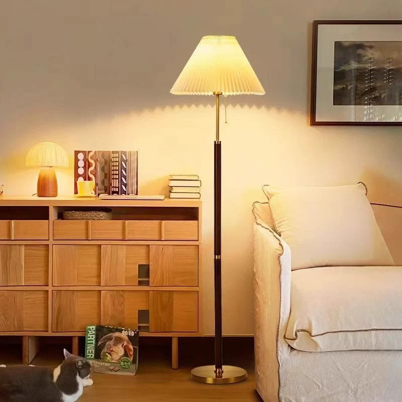 落地灯客厅北欧轻奢沙发边设计感简约书房卧室房床头立式落地台灯