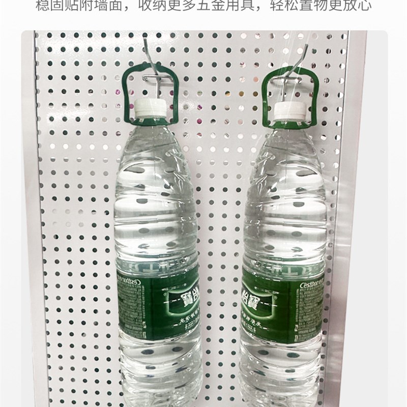 工具墙洞洞板万能挂板收纳层架子墙上置物架冲孔板五金不锈钢整理