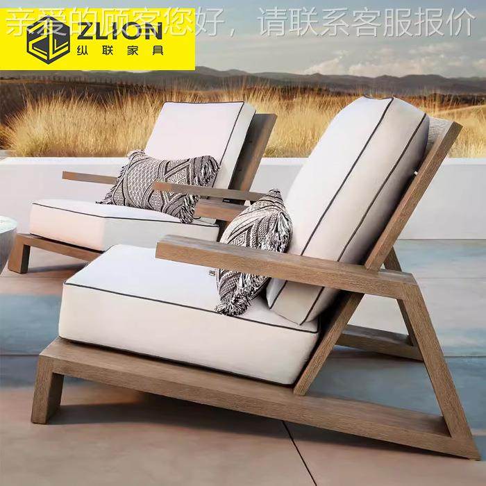 户外别墅阳台柚台木沙发民宿庭院花园289木家具酒店露具沙发家实,住宅家具,户外沙发,淘宝优惠券,粉丝福利购,淘宝优惠卷