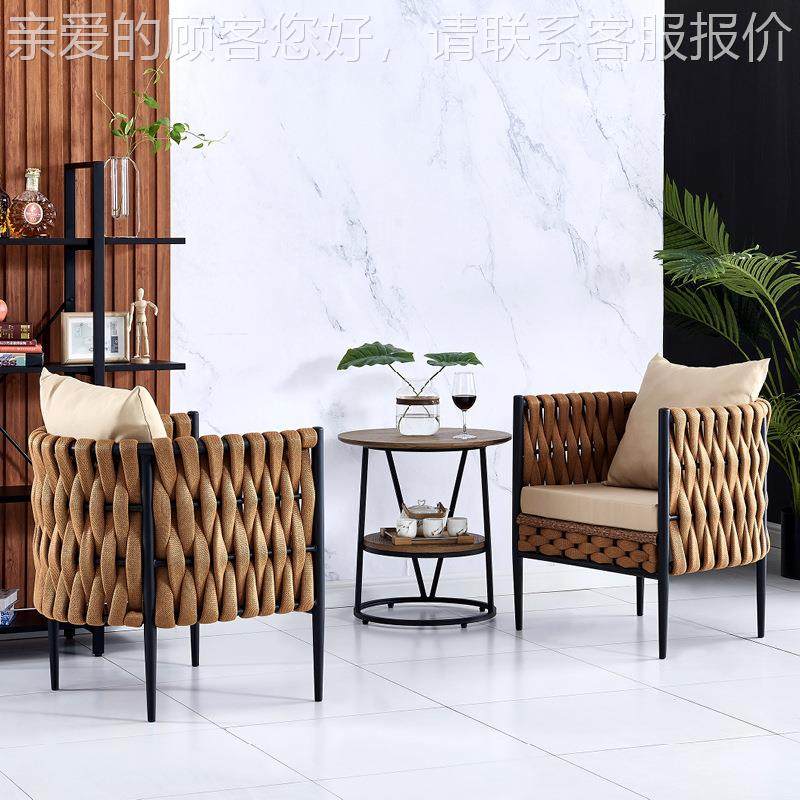 件套三户沙发户外家具室内台52号椅藤椅创意藤编沙发花阳园椅外室,商业/办公家具,商用藤编家具,淘宝优惠券,粉丝福利购,淘宝优惠卷