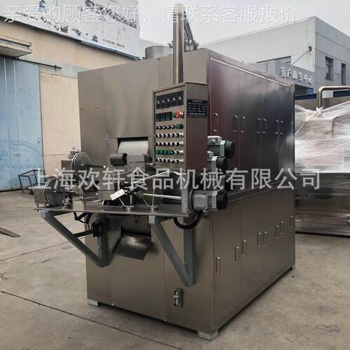 全动双色蛋自卷机 商 用威化卷RBO蛋卷工作 线 灌芯蛋卷机