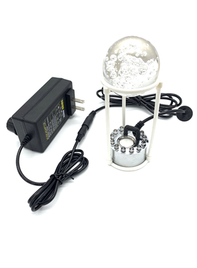 盆景假山喷雾加湿器小型鱼缸鱼池水景水陆缸造雾烟雾水雾起雾化器