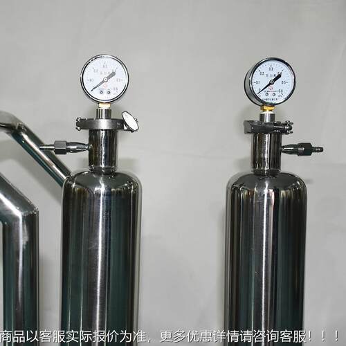 304不锈钢管道过滤器双过滤机作微孔膜过滤机精操密过滤23联简单