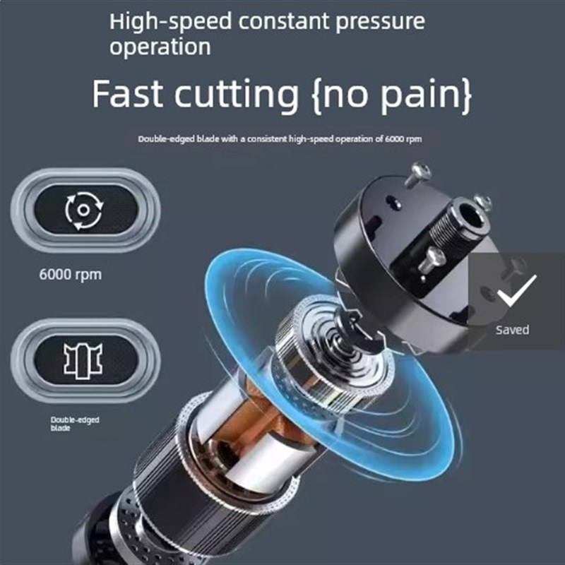 【下单立减50】鼻毛修剪器电动剃鼻毛器便携式刮毛神器双刃刀头lx