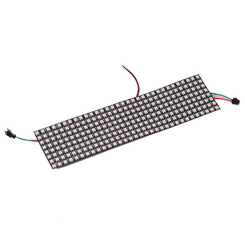 LEDWS2812B全彩8X8 8X32 16X16 11X44 22X22高密度可编程像素软屏