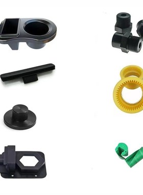 ABS注塑塑料外壳 黑色防x水仪表接线盒监控穿线密封电池壳零件