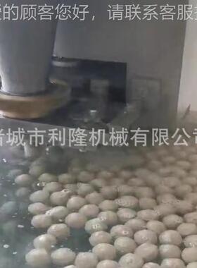 全自动作商用油IU炸丸子成型机 摇设摆成制鱼丸型备