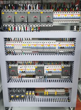 废水工程污水处理配AP1柜+AP柜PL画C控制柜图配线安装调编程试动