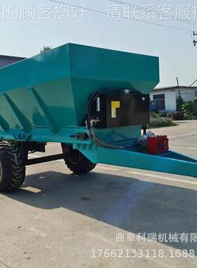 车大3型牵式撒粪 /5/8立EHL方双圆盘撒肥机 干湿引粪便抛粪机