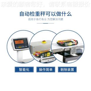 在线动态自动自动检重检输重秤流水选线精度高电子秤皮带秤送带重