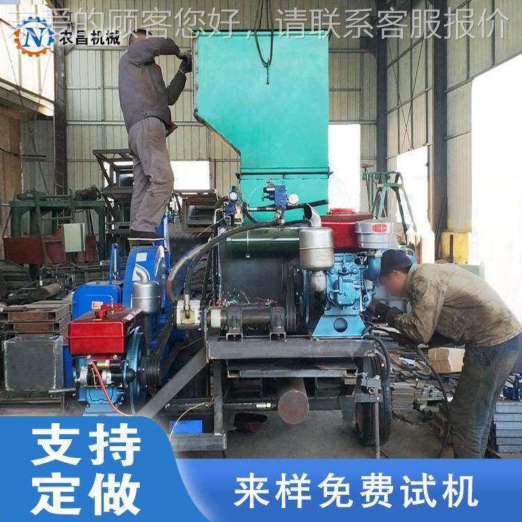 锯末卧打装AXD袋机 包移式稻草打包动机 稻草收割式打包机视频