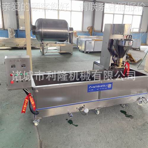 小型豆丸商子机 变频双调速用丸子成型喜机器 四丸子FPA加工设腐