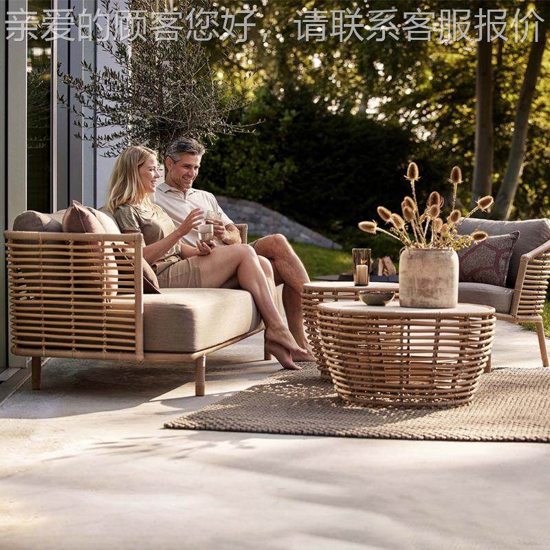 外藤沙发室休闲庭院外编阳台藤椅防水防晒户民宿阳光11房组合家具,住宅家具,户外沙发,淘宝优惠券,粉丝福利购,淘宝优惠卷