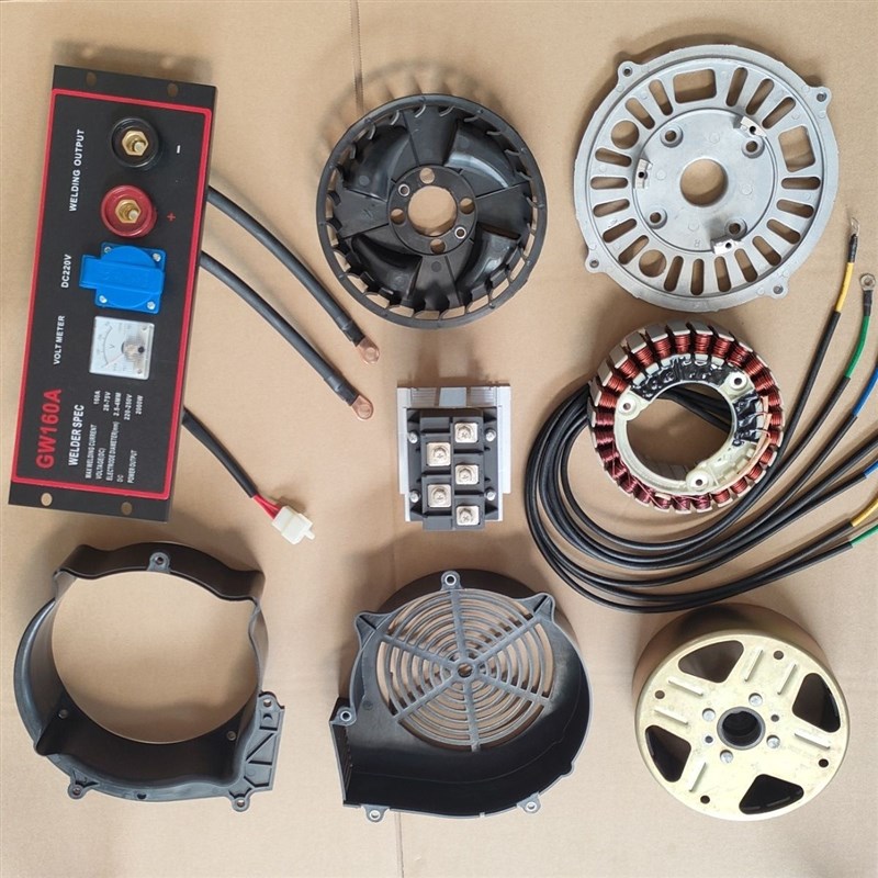 发电电焊机一体机160A汽油发电机配件 直流电焊机3.2