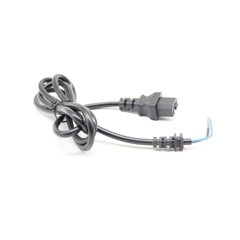 雅迪Y型电动电瓶车充电器1平方电源线输出插头转换输出线连接线