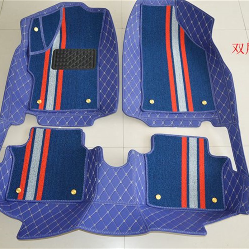 丽驰V7 V8 V6 V5E9D E9Z E9B电动四轮车双层大包围脚垫脚踏垫地垫