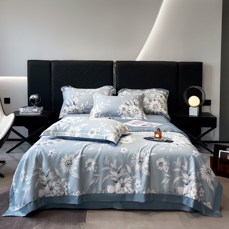 冰丝夏被空调被夏凉被床单四件套夏天薄款被子夏季学生宿舍可机洗