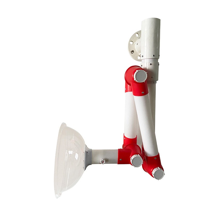 实验室万向抽气罩PP排气罩抽风罩吸风罩吸气臂关节臂排风罩吸烟管