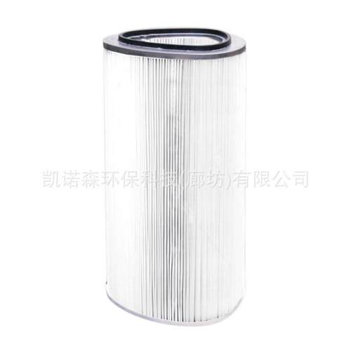 除尘滤筒P0LXC10滤除尘木滤芯覆膜4筒聚酯滤筒浆纤维滤筒