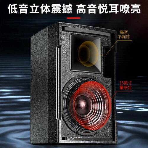厂直销恰声Z-15专家业会议音响舞D台教室用音箱卡拉专OK音箱626设