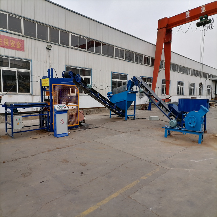 SY7-10 全自动黏土水泥连锁砖机生产线 连锁制砖机 制砖机